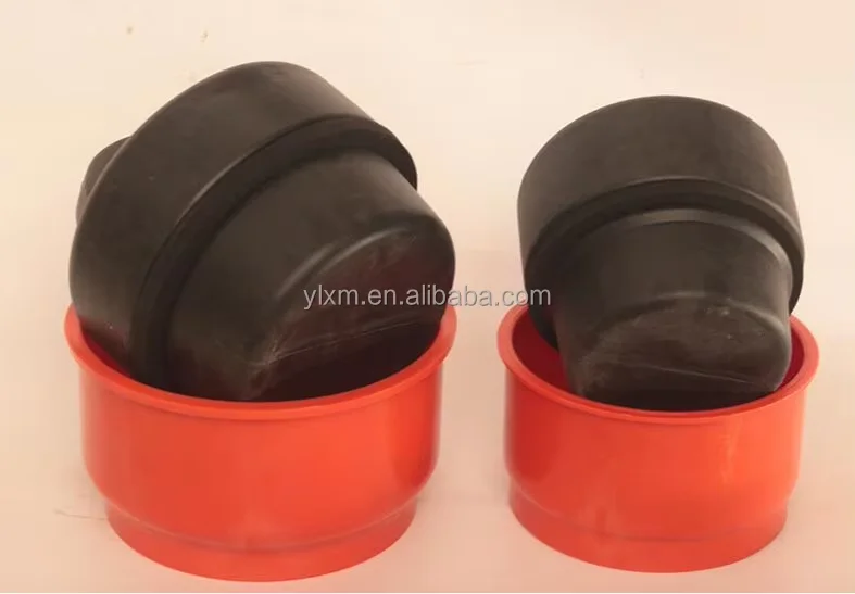 Pig Farm Breeding Tool 20cm/25cm Blister Manure Drain Valve Rubber Plug Bubble Manure Discharge Blowdown Valve