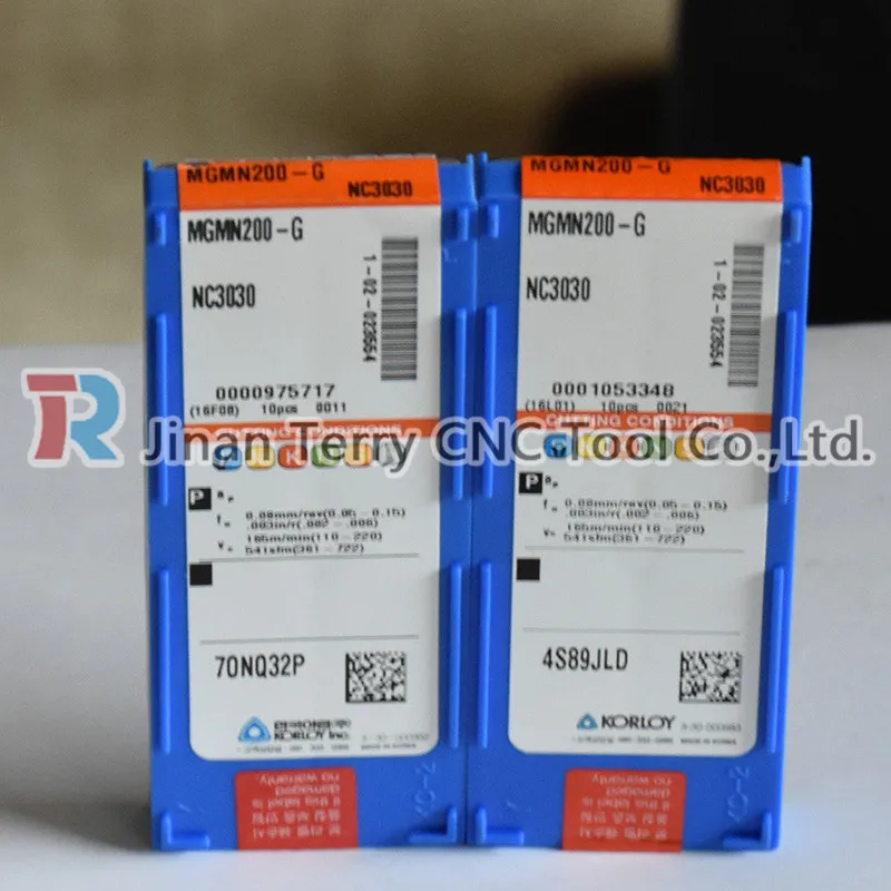 MGMN200 KORLOY вставьте вставка карбида MGMN200-G NC3030