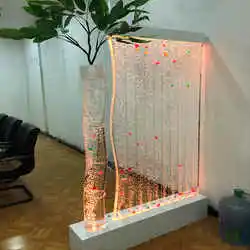 Экспортный качественный домашний декор экологически чистый напольный аквариум с пузырьковой стеной