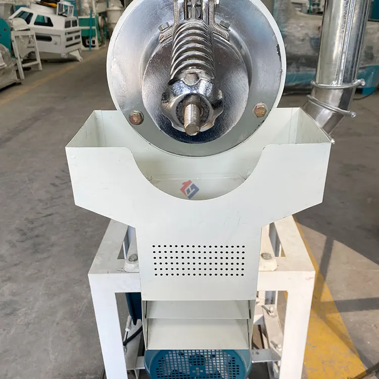 Maize corn peeling machine