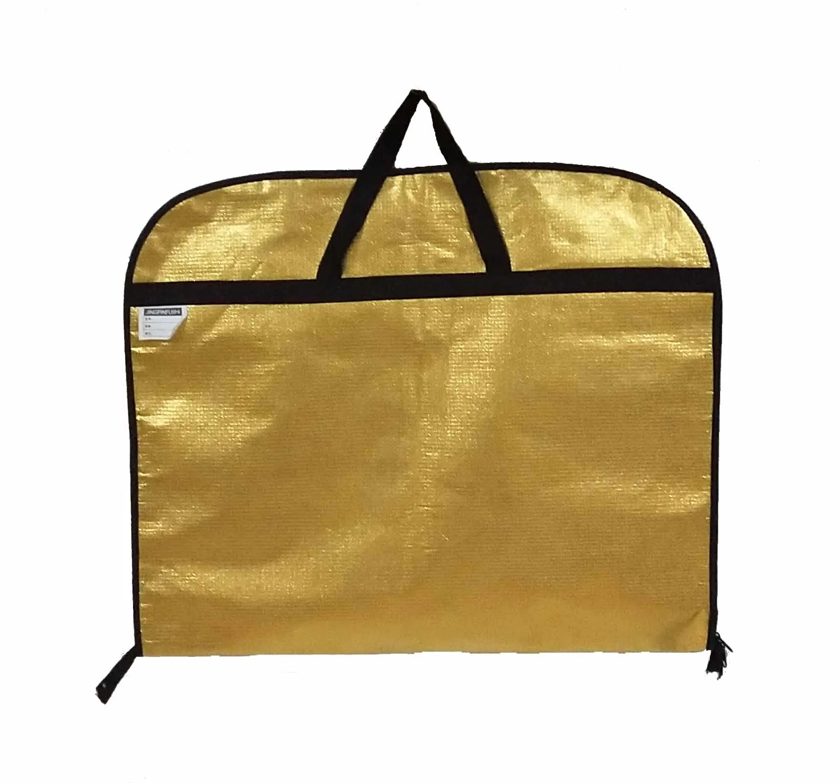 Professional design custom non woven clothes suit bagging tote garment cover bag