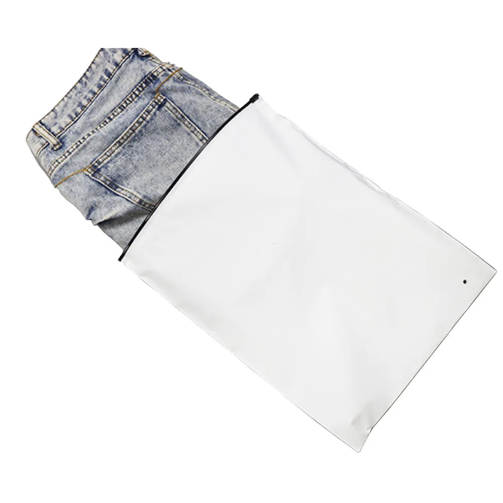 Luxury Bag White Cpe Pe Reseal Bags Cover Custom Garment Clothing Dust Plastic Packaging For Electronics