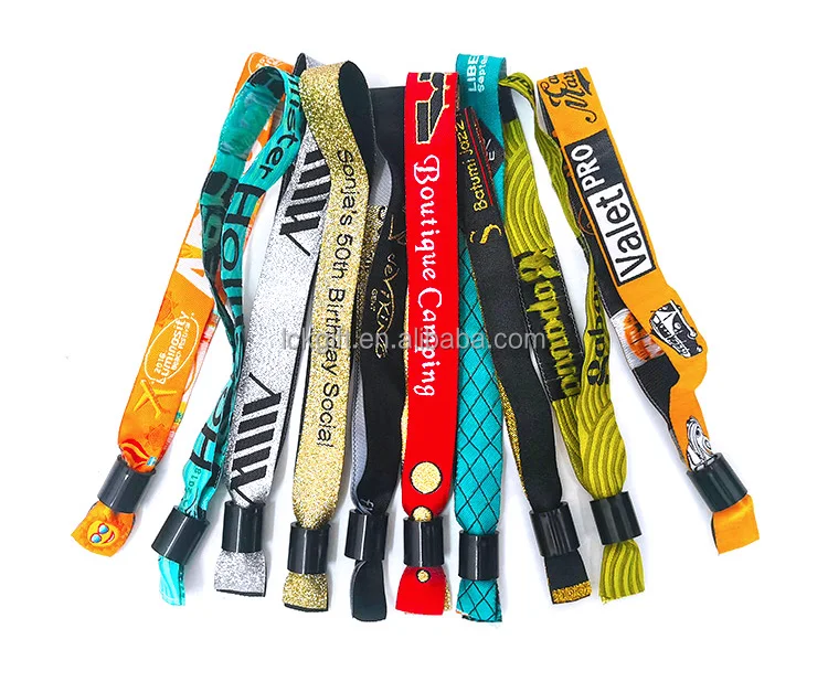 Custom Cheap Summer Beach Event Wrist bands Festival No minimum