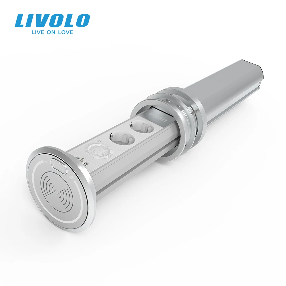  Современное офисное кресло и стол для livolo Беспроводная зарядка wifi настольная Выдвижная