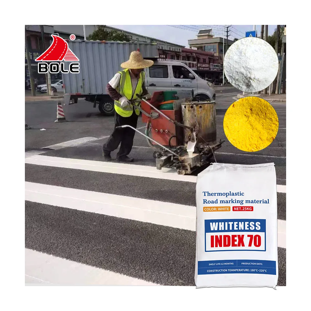 Cambodia Standard Strong Wear Resistance Best Resin Reflective Thermoplastic Road Marking Paint