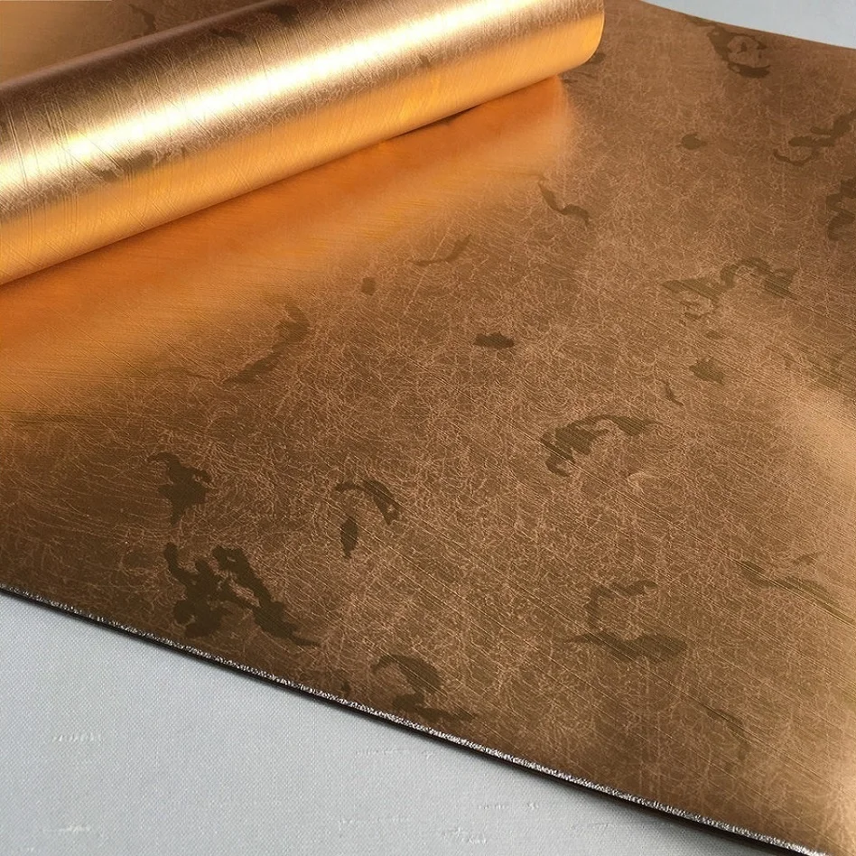Best seller high gloss pvc metallic color film for Multi-purpose