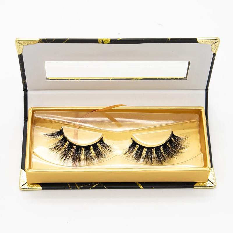 Siberian Fur Mink Eyelashes False Lashes With Private Label Beauty