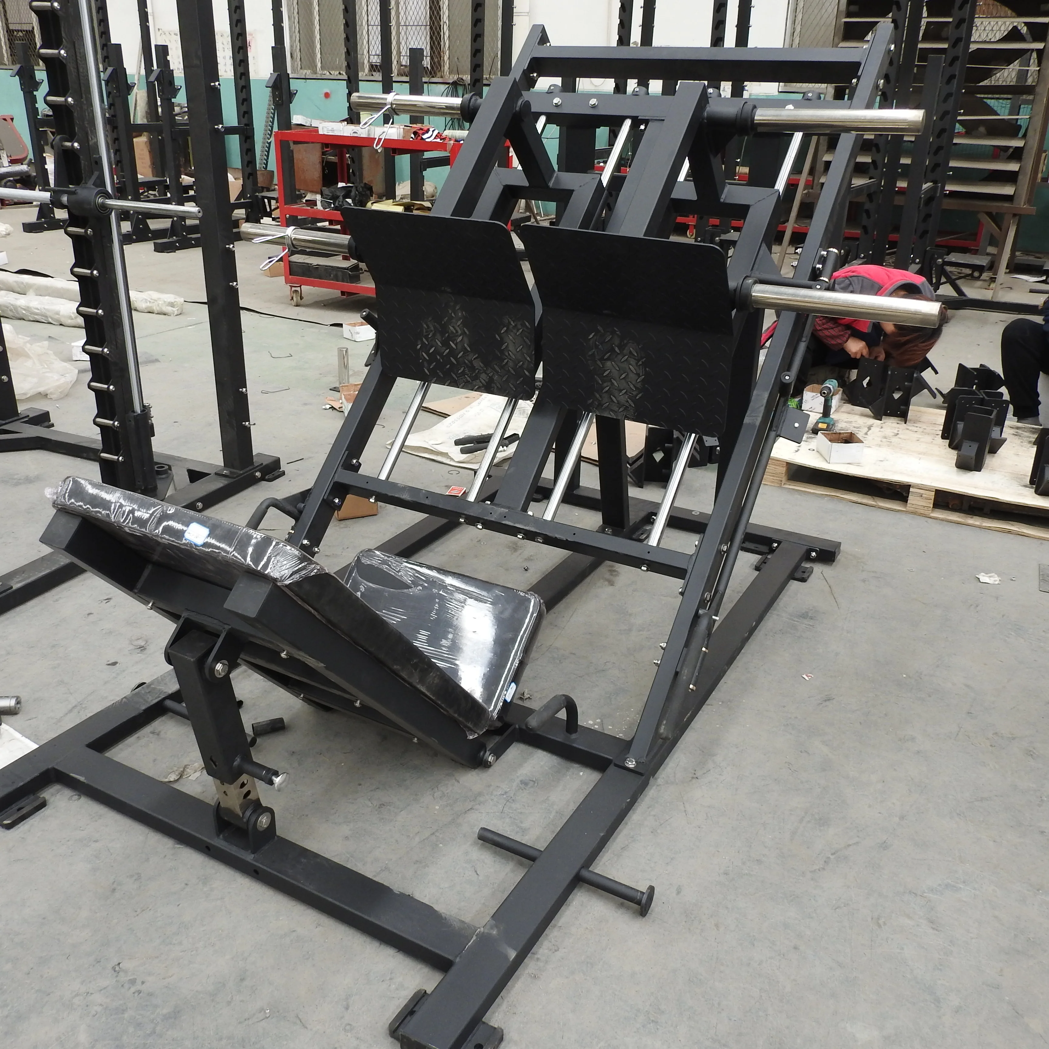 Reloaded Bilateral Leg Press Fitness Linear Leg Press Plate Loaded Equipment