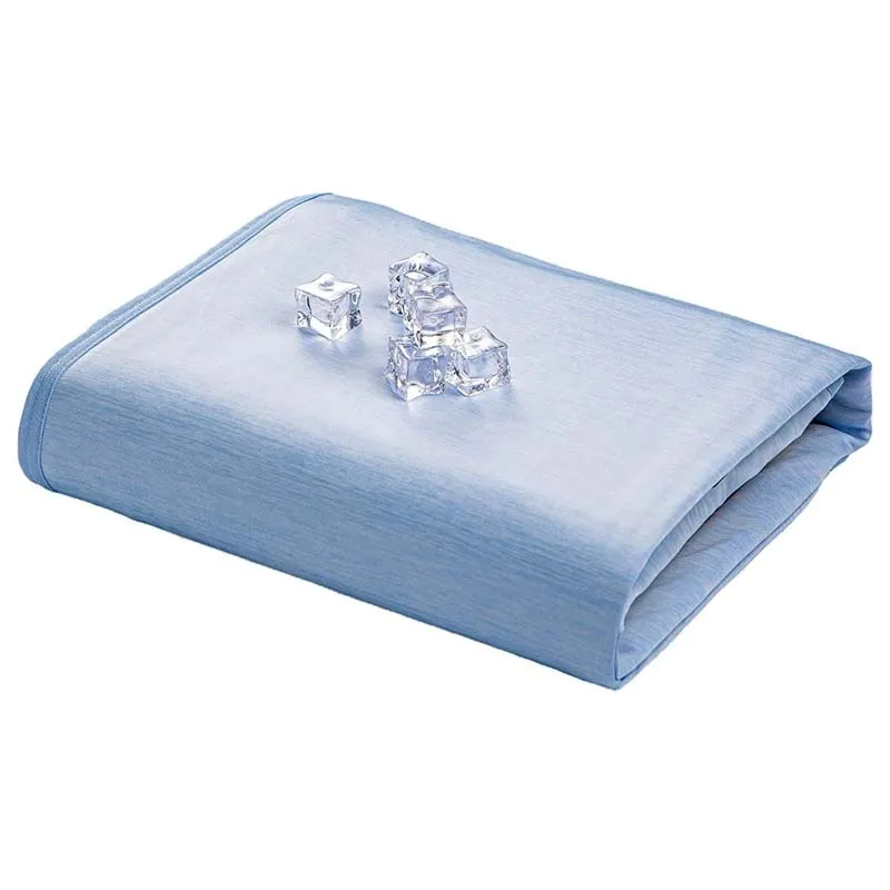 Nature Arc-Chill Double Sided Soft Summer Hill Hot Sleepers Night Sweats Cooling Fiber Blanket