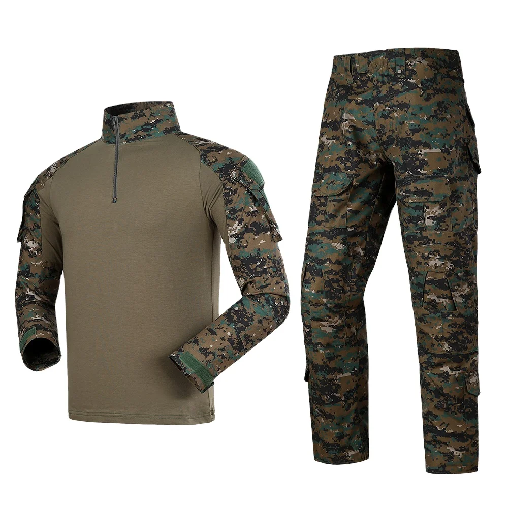 Factory Wholesale Newly Frog Suit Uniform Camouflage Ruins Tactical Training Uniform