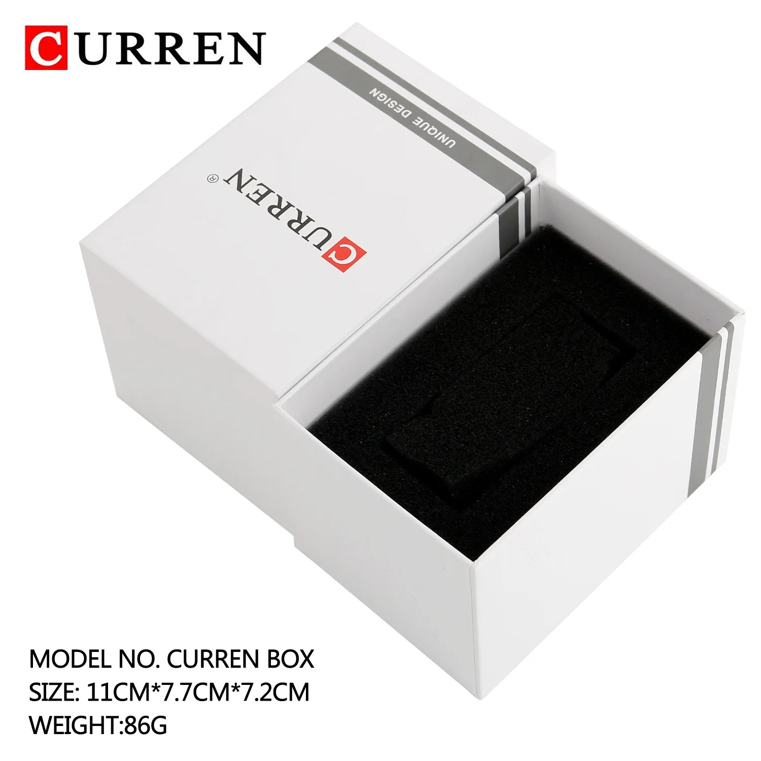 Curren watches packing box White color