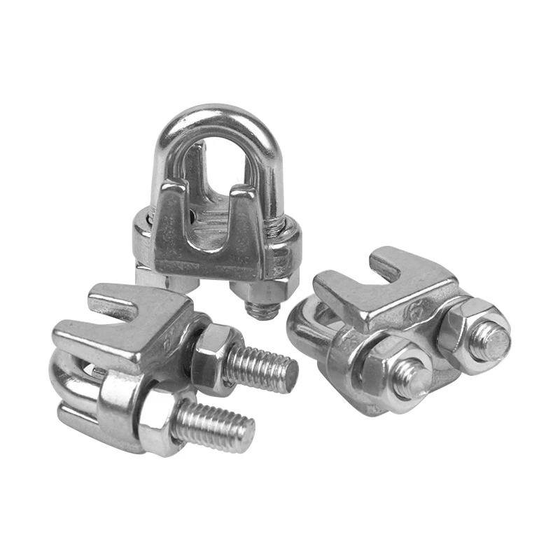 Factory High quality US type wire rope cable clip clamp Din741