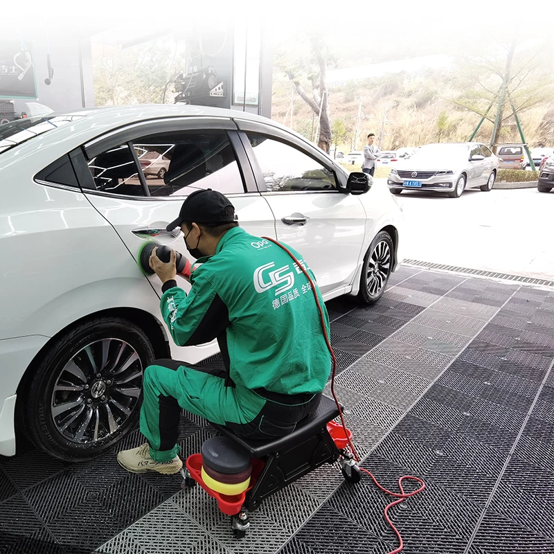 Roller storage Stool Roller Mechanics Seat Swivel Locking Wheels Automotive Mobile Rolling Mechanics Stool Creeper Seat