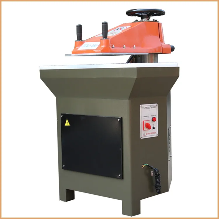 Hot sale swing arm fabric press clicker cutting machine