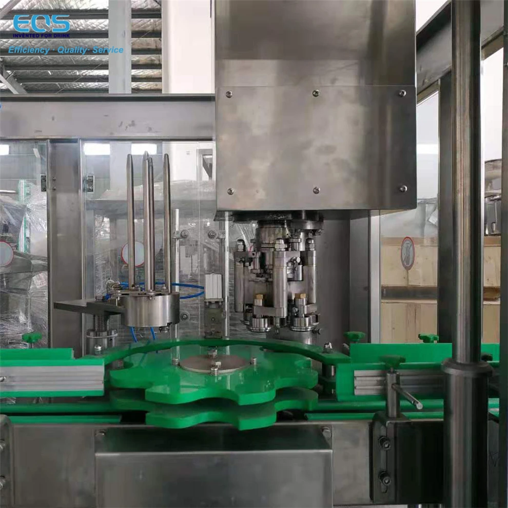 
Automatic Can Soda Drink Filling Production Line Carbonated Energy Drink Canning Machine 