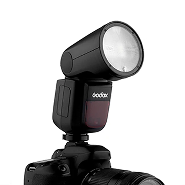 
Professional Godox V1TTL Li-ion Round Head Camera Flash Light Speedlite for Studio Camera Accessories 