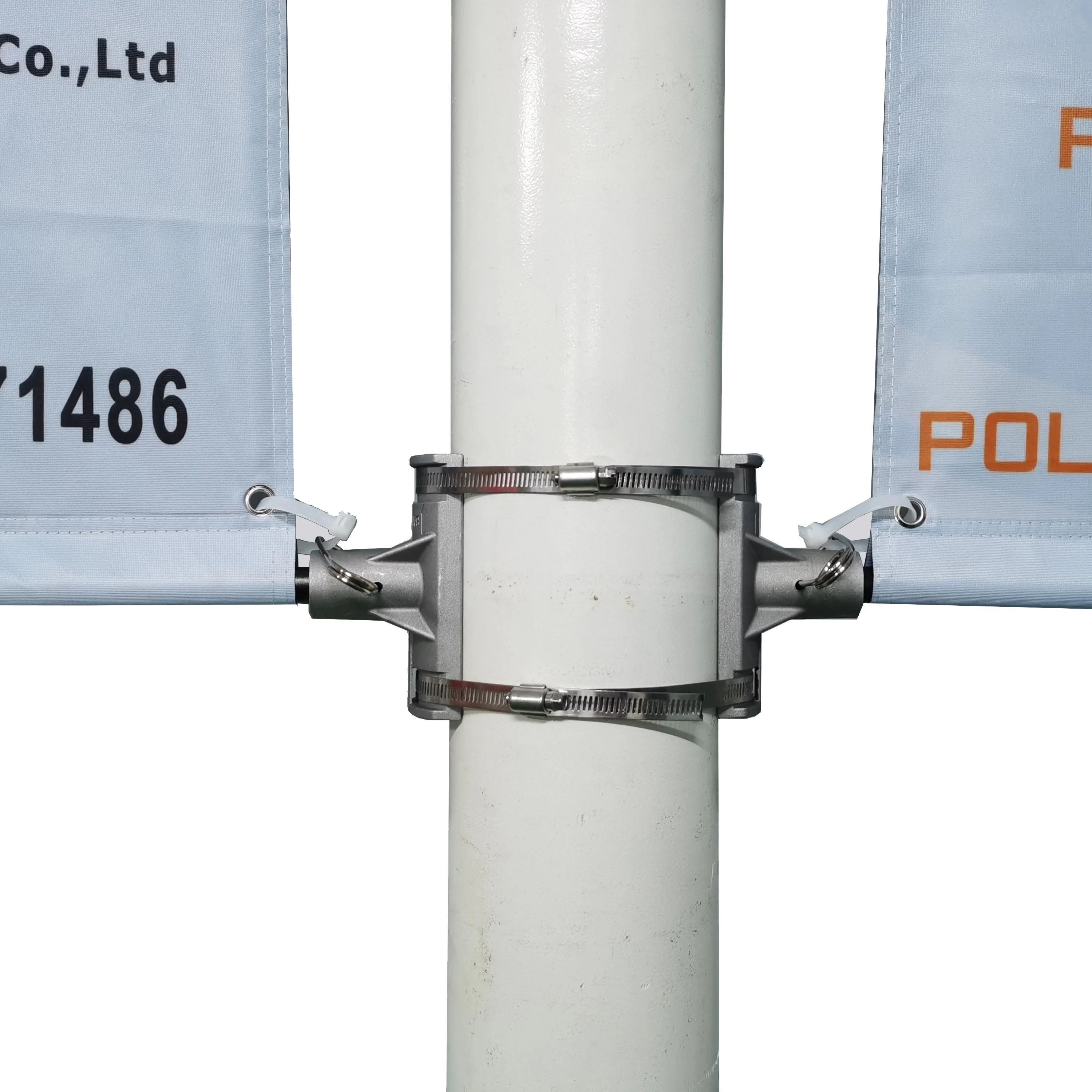 light pole lamppost/lamp post sign equipment for pole banner