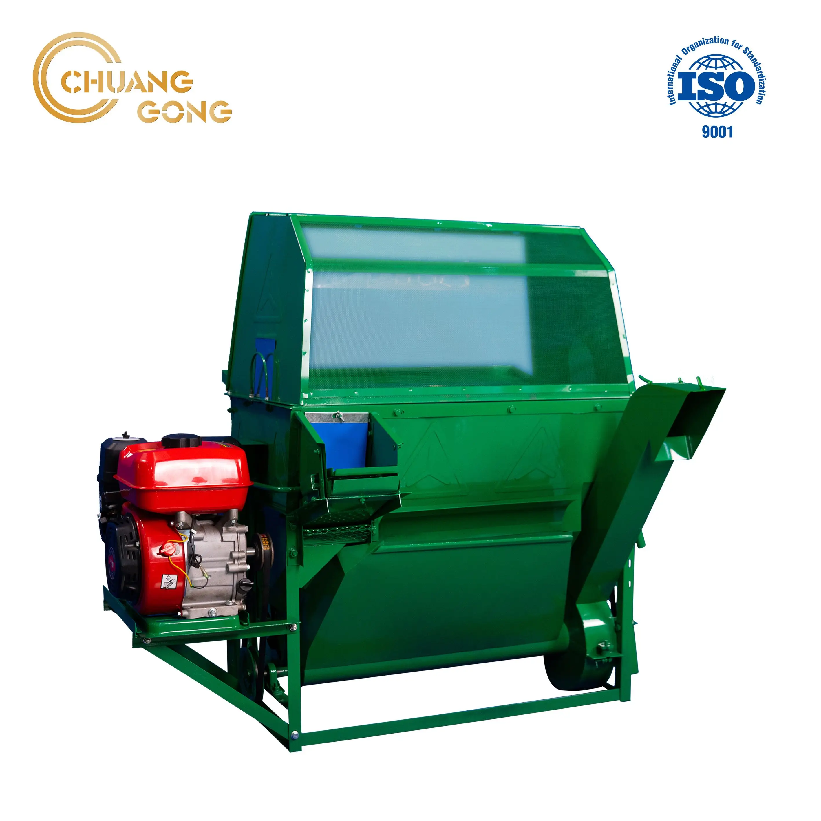 High Production Rice Harvest Machine Auto Paddy Thresher Price