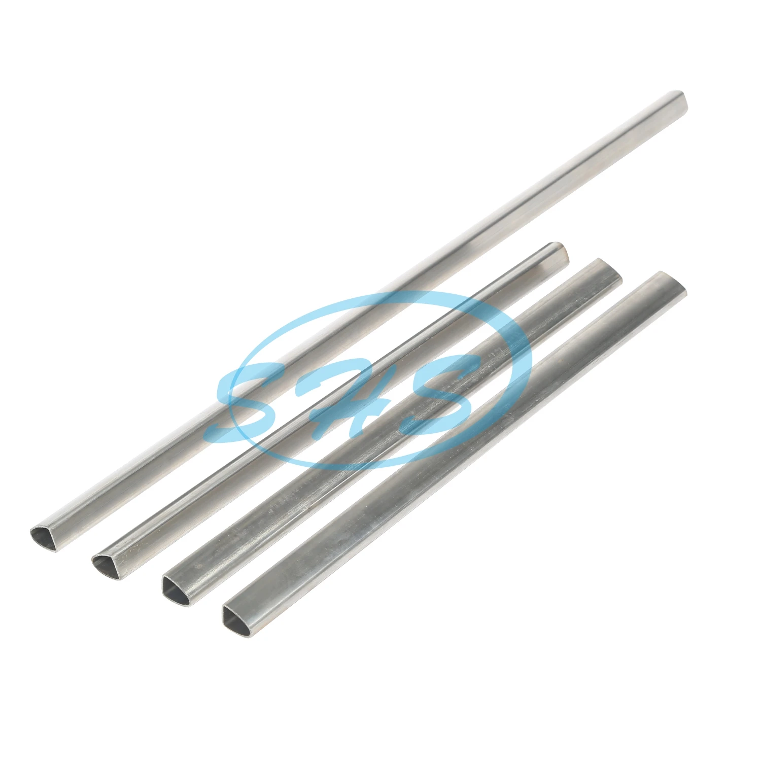 Stainless Special-shaped pipes vaulted tubes D-shaped pipe AISI 201 304 316L ss tube with mill finishing for clotheshorse