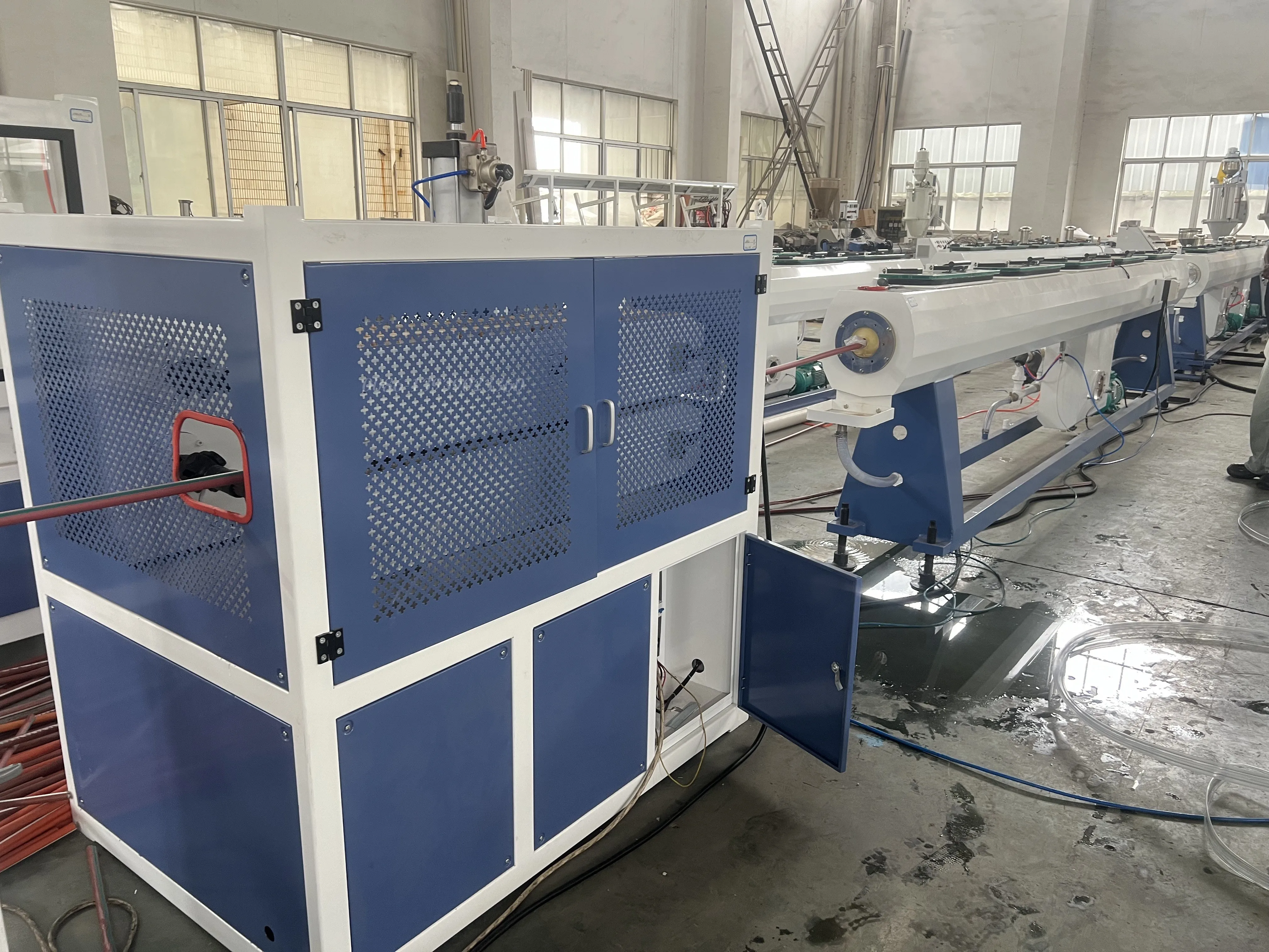 3 layers PPR PPH Pipe Extrusion Production Line/3 Layers PP-R PP-H Pipe coextruder Machine