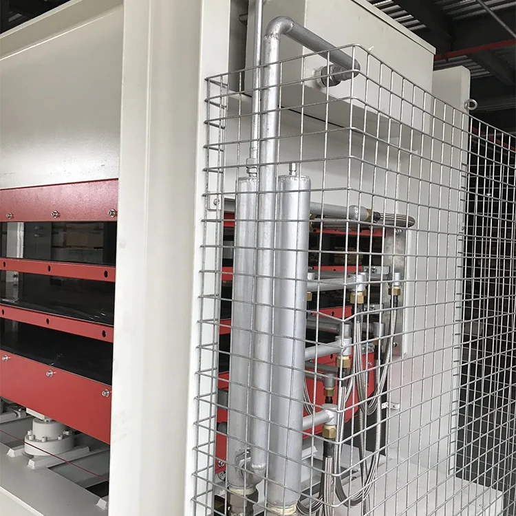hot press machine for doors and furniture by oil heating