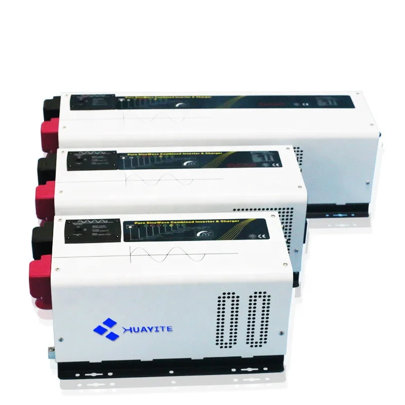 HET 1KW 2KW 3KW 4KW 5KW 6KW Solar Inverters 24V 48V Off Grid Hybrid Inverters Pure Sine Wave Inverters