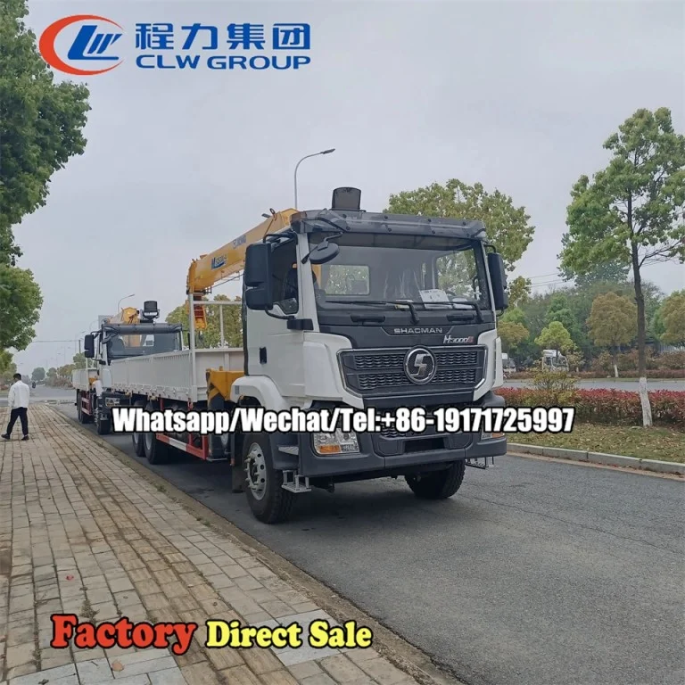Shacman Sinotruk Howo 6x4 12-тонный 14-тонный подъемный кран для грузовика