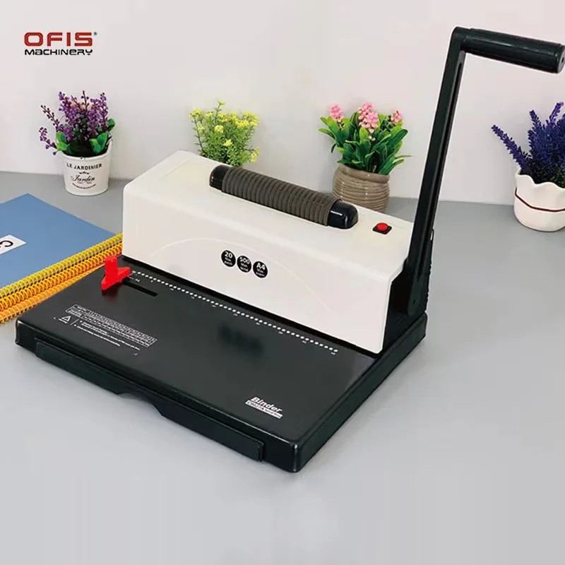 C9027A A4 note book punch and coil bind machine