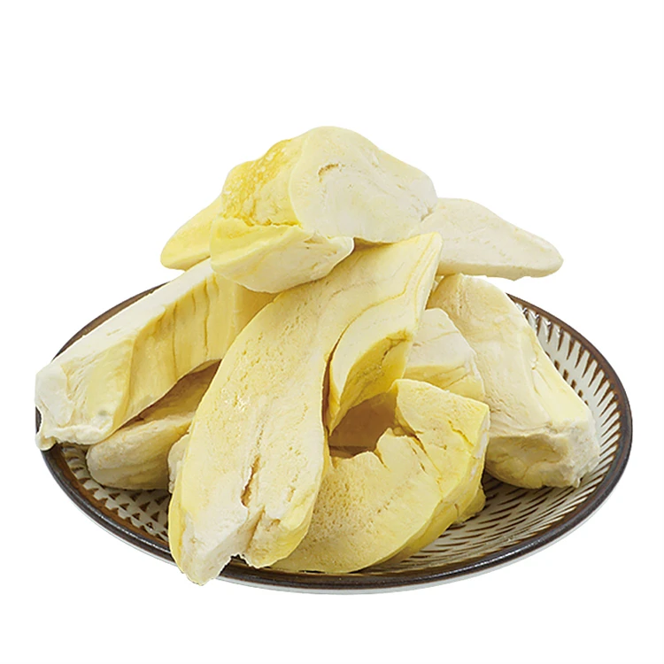 China Supplier Freeze-dried Durian Fruit Vegetable Snacks Freeze Dried Fruits Dried Durian Freeze Dried Durian