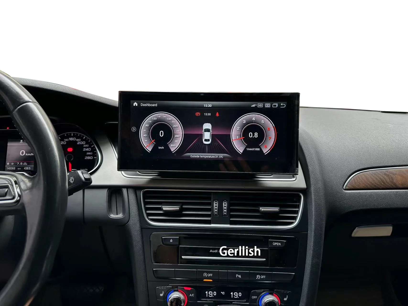 10.25 inch Car Android Screen Multimedia Player Radio For Audi A4 B8 A5 2009-2017 GPS Bluetooth Auto Carplay Stereo Unit