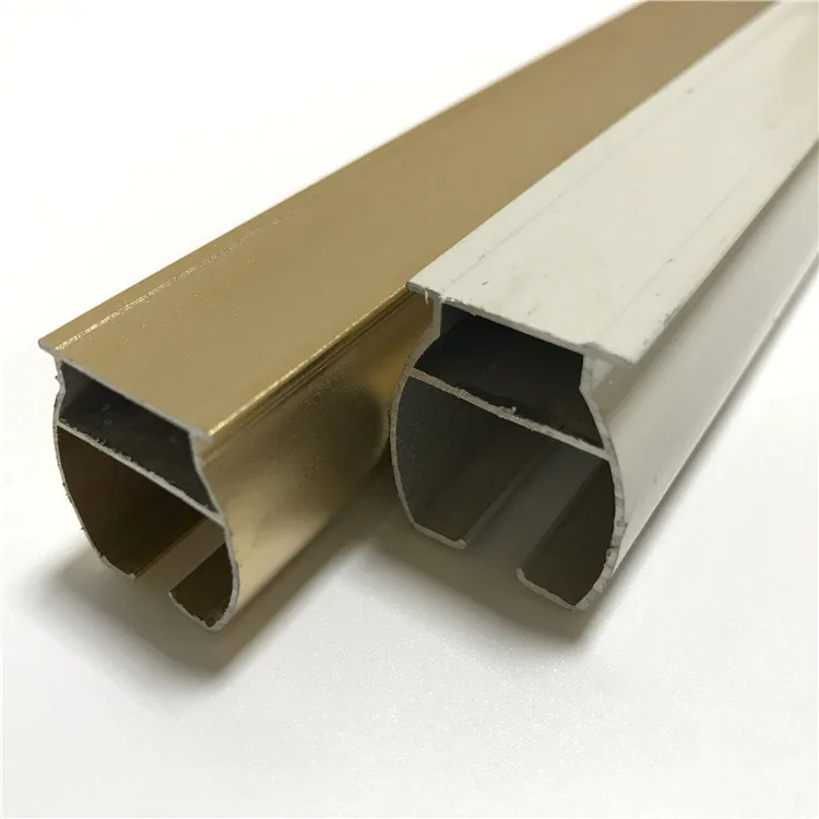 
Economical Style Window square flexible profile standard size aluminum track for sliding window 