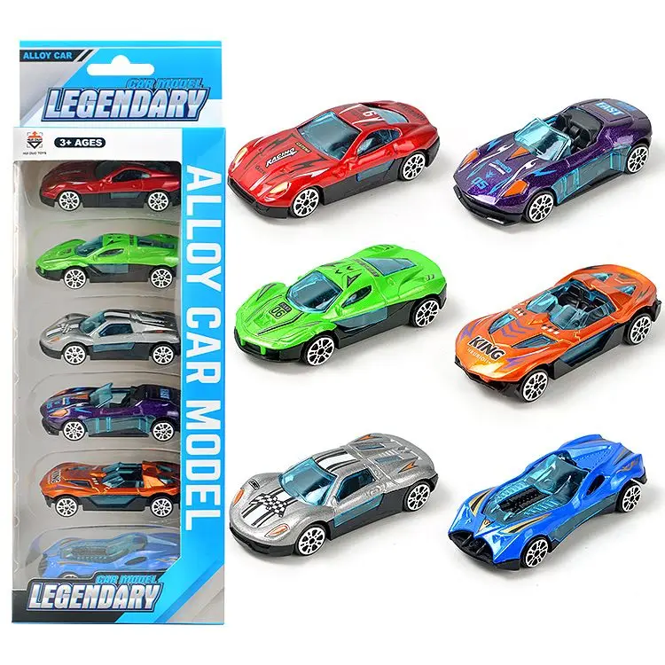 Factory Wholesale Kids Toys Sale Metal Die-cast Cars 1:64 Collect Model Vehicles Toy