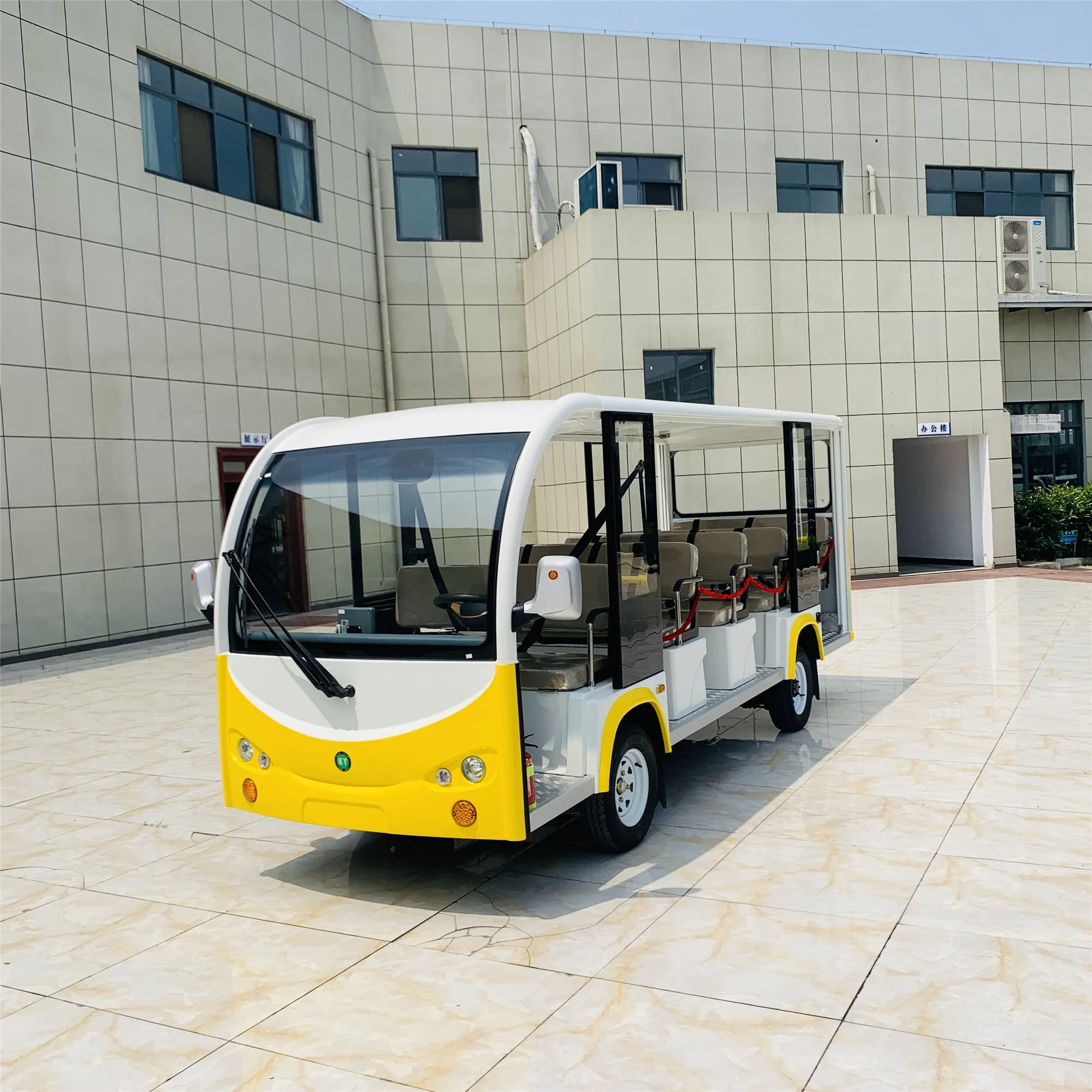 CE Approved Electric Sightseeing Bus/ High Quality 11 Seats Shuttle Bus For Scenic Using