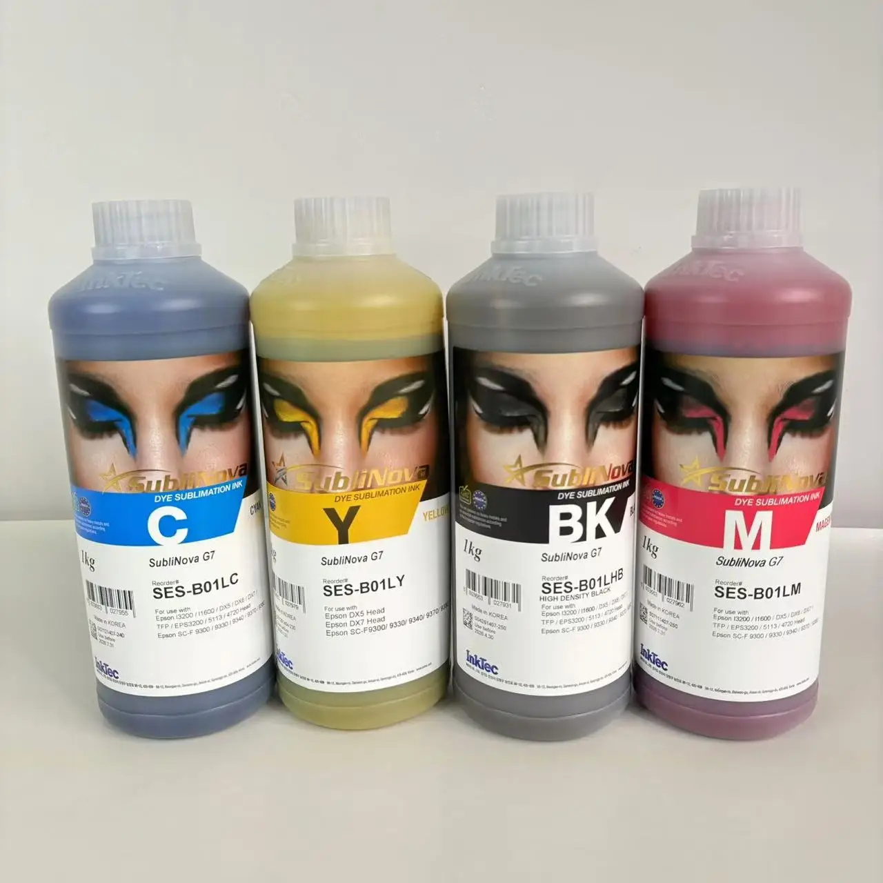 Qijun Hot sales Inktec SES sublinova sublimation ink for DX5 DX7