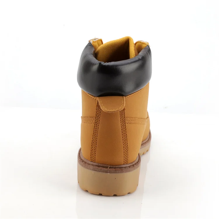 New Design Anti Slip Casual Leather Best Safety  Wholesale Waterproof Sport Outdoor Men Hiking Boot Shoes for Men