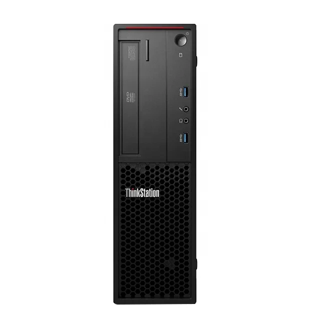 Горячая Распродажа Lenovo ThinkStation P320 с волокнно-Оптической вилкой I7-7700/8G/1 ТБ * 2/K420 микро рабочей станции