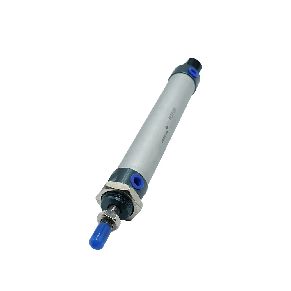 High Density Magnetic Biaxial Double Acting Aluminum Alloy Mini Air MAL16*125 series Pneumatic cylinder