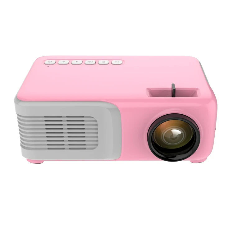Home Convenient J21 Mini Portable Conference Office 1080P Projector 1500 Lumens Home Convenient Projector