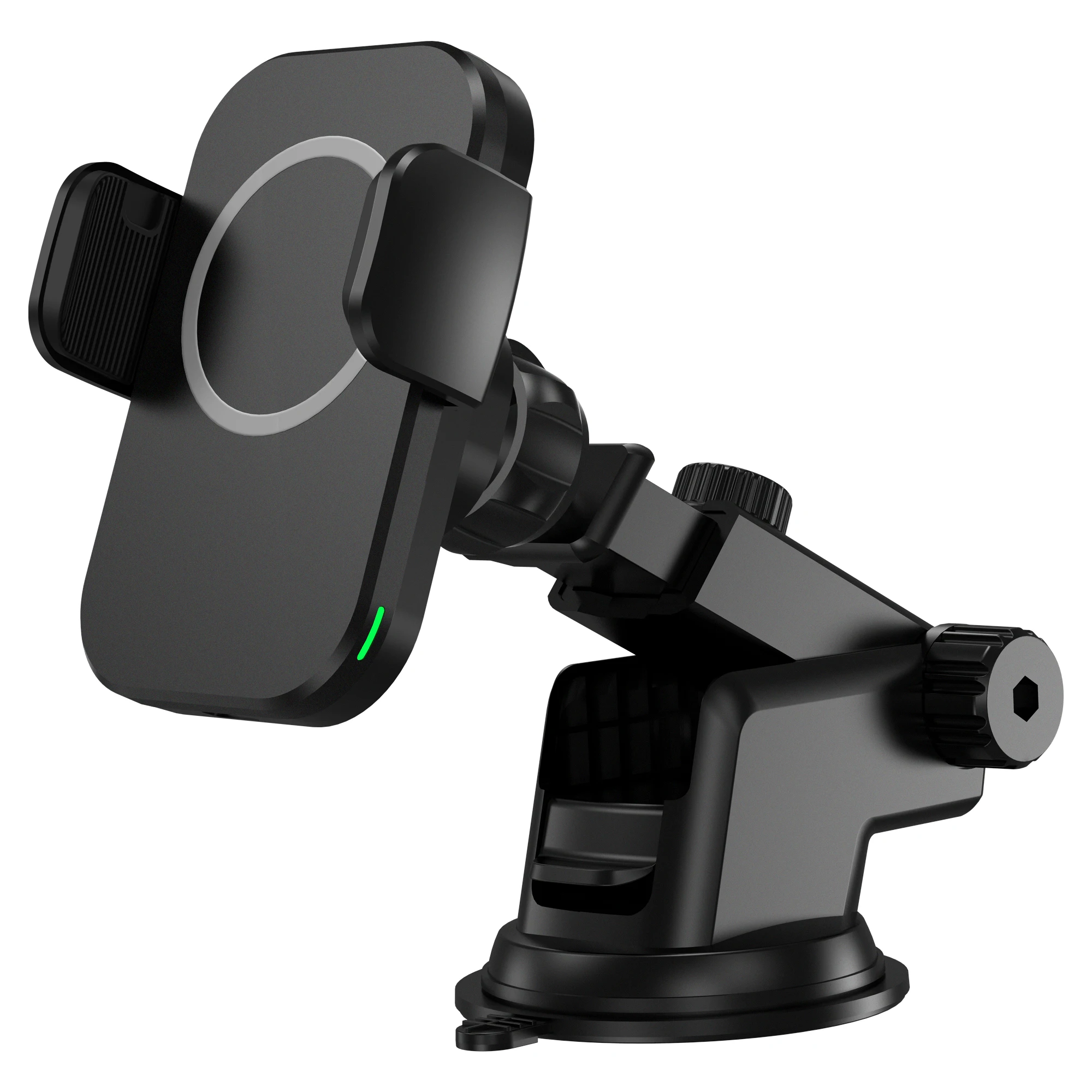 korea kc factory price 5W/7W/10W/15W wireless car Charger ce Qi Magnetic Wireless charger for Samsung