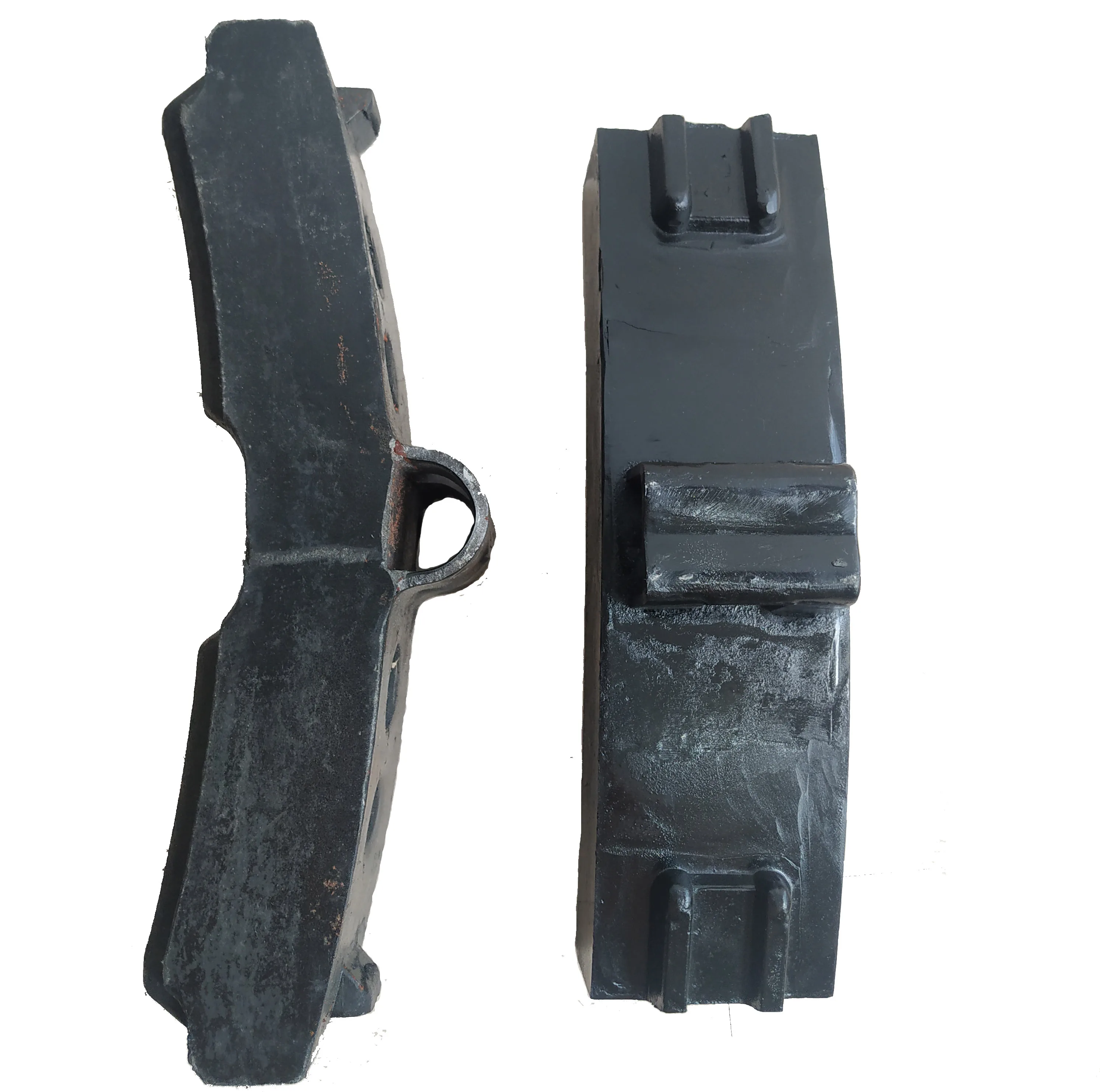 Rail road railway wagon brake pads brake shoe