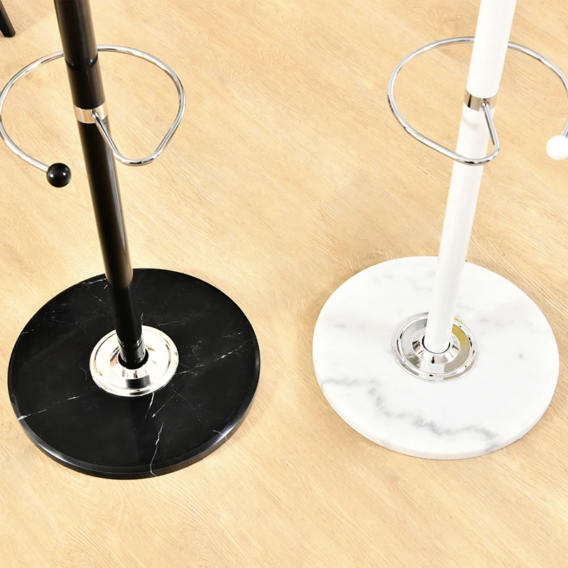 modern floor coat stand bedroom hanger luxury design metal standing coat rack stand design with marble base
