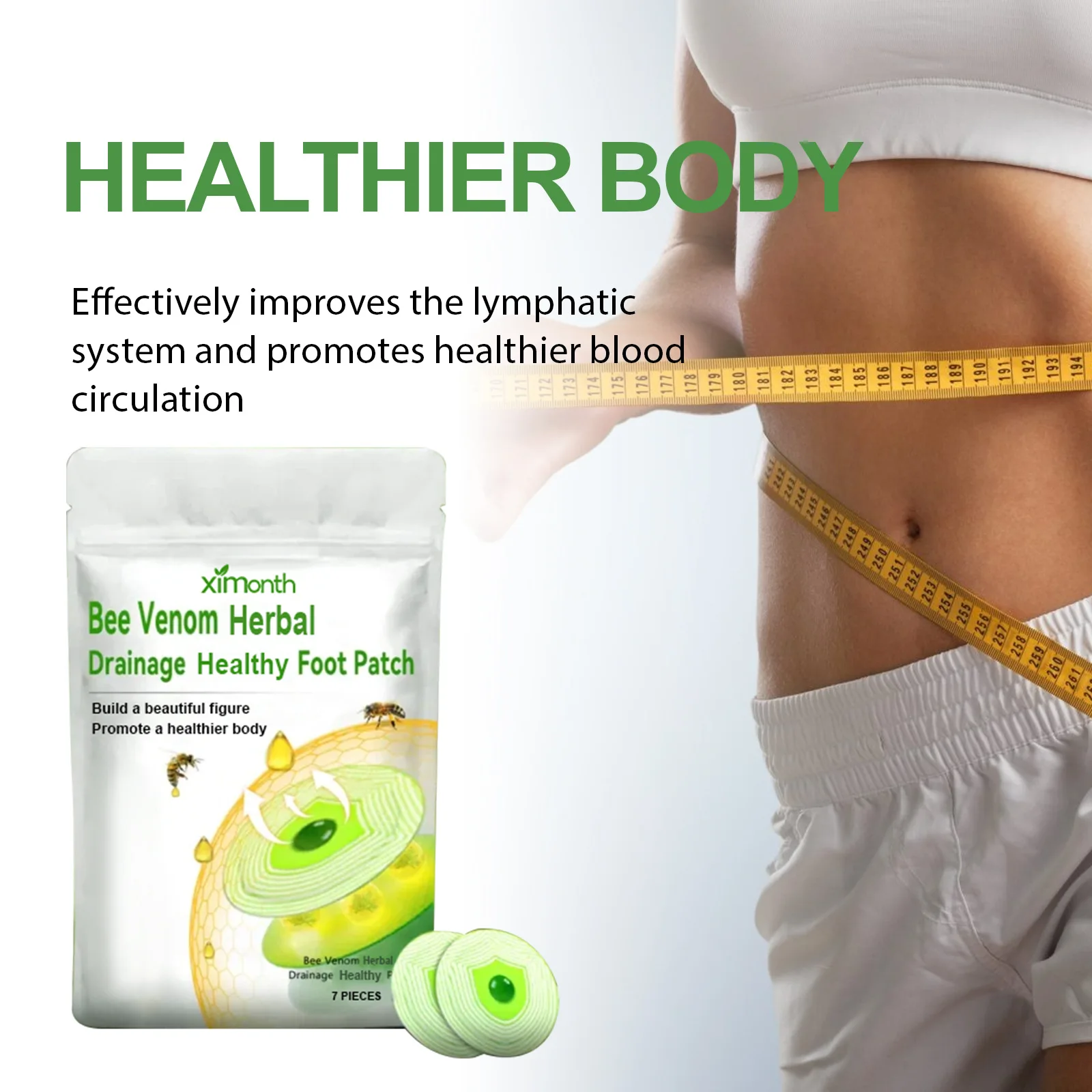 Wholesale Weight Loss Reducing Belly and Arms Bowing to Meat Highlighting Body Curves and Body Care Patches