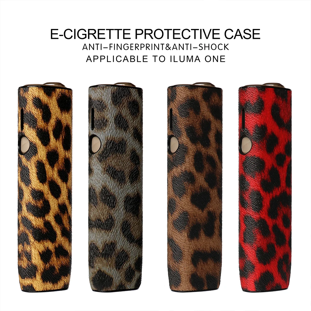 4 Colors Portable Cigarette Smoking Cases PU Leather Case for Iqos iluma One Cover