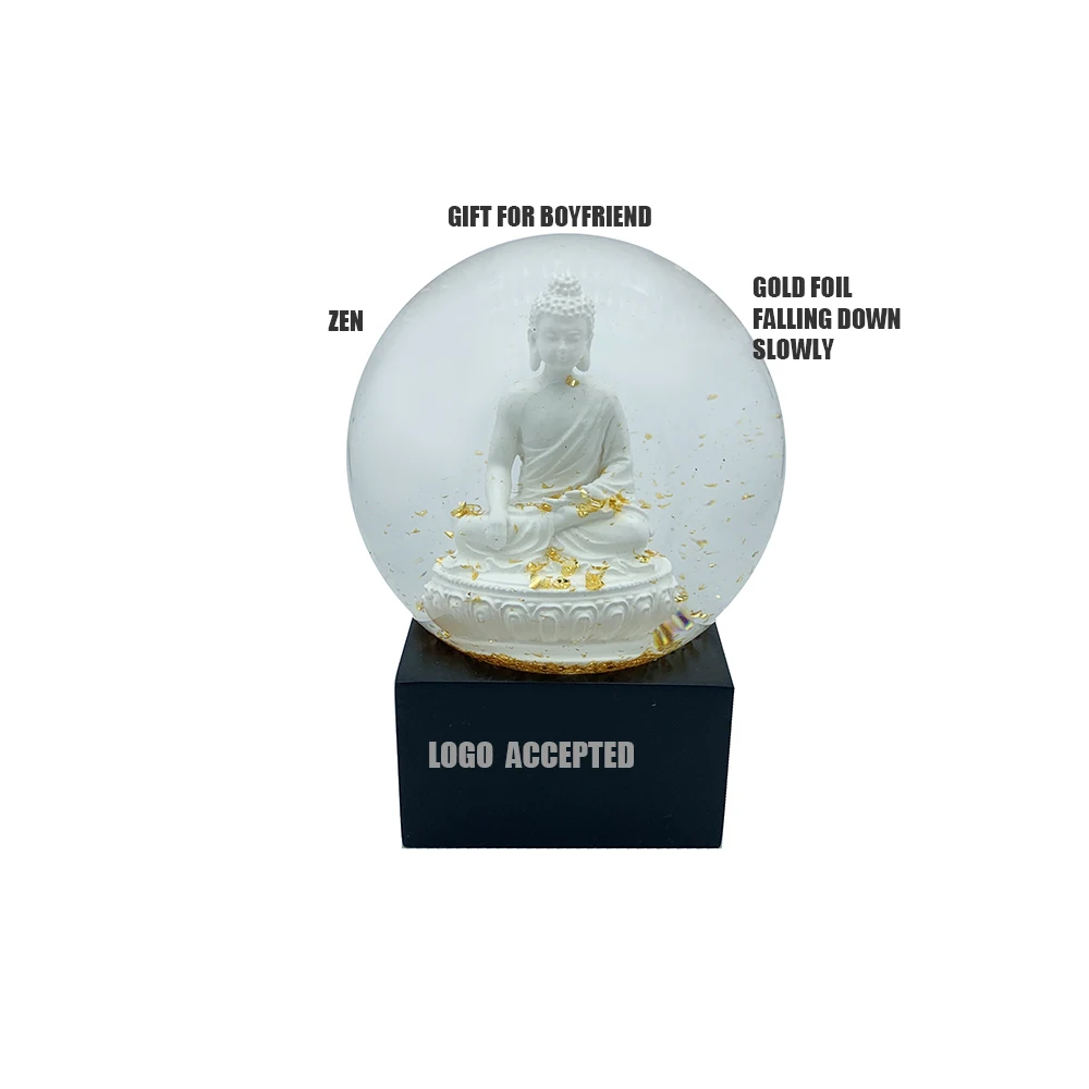 Desktop Decoration Eco-Friendly Resin Life Size Thai Yoga Mandala Buddha