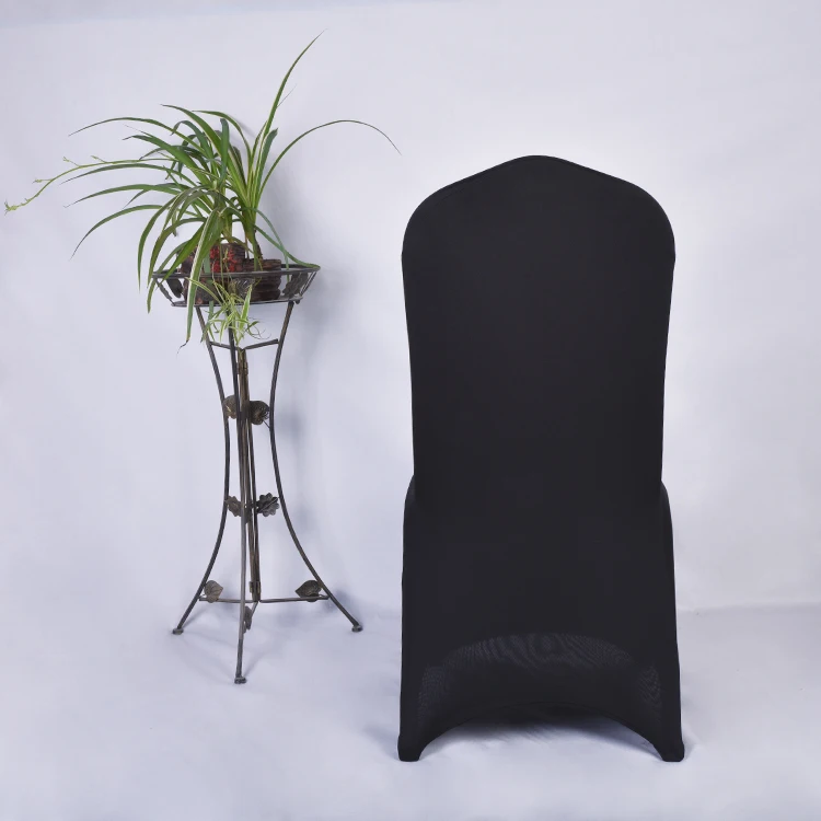 Custom color cheap spandex chair and table covers stretch chair covers for wedding banquet chair