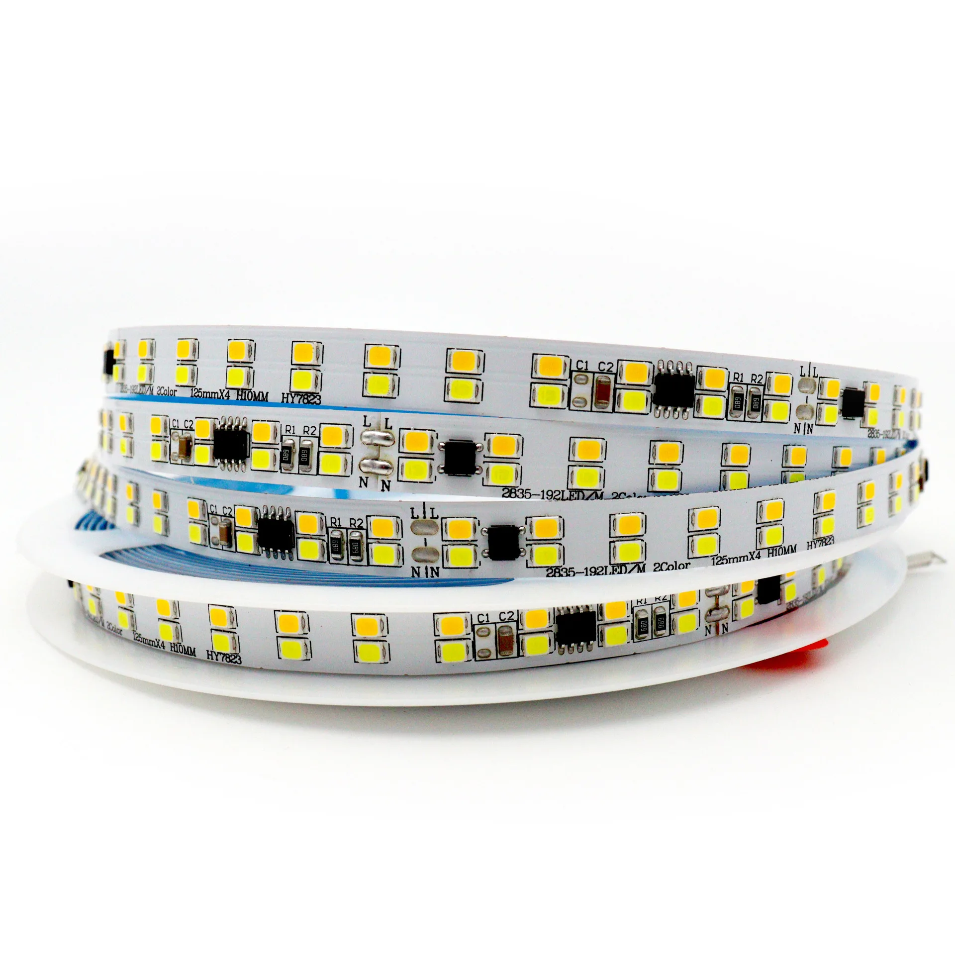 SMD2835 AC 220V High Voltage LED Tape Light 120Leds 240Leds Cuttable Ribbon RA85 Copper 3000K 6500K Flexible SMD 2835 Led Strip
