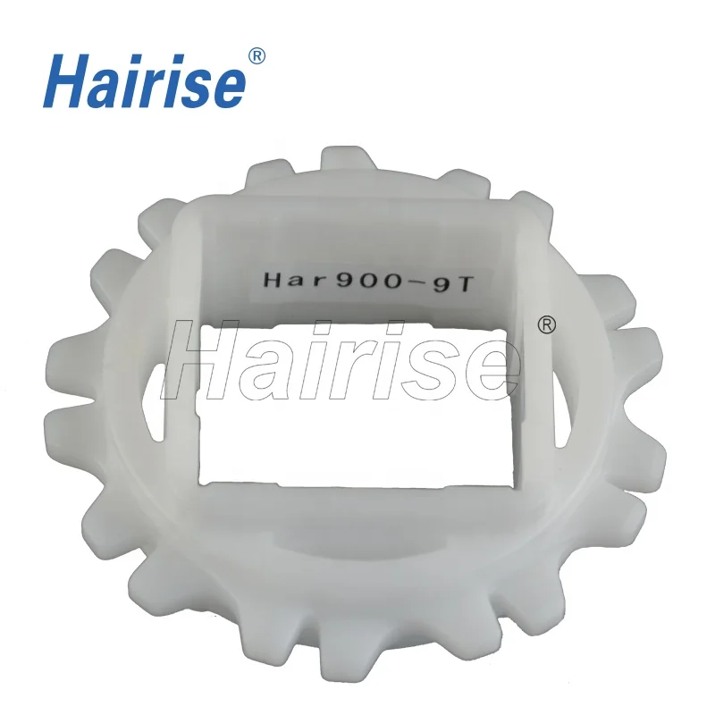 Пластиковый привод Hairise Har900 35 конвейерная цепь и звездочка с 9 зубцами от