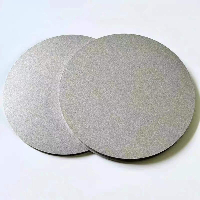 316L stainless steel sintered filter plate stainless steel powder sintered filter disc 304 stainless steel sintered filter disc