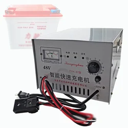 Engineering electric vehicle 48 60V water and electricity batter charger  Universal adjustable intelligent fast battery pure cop