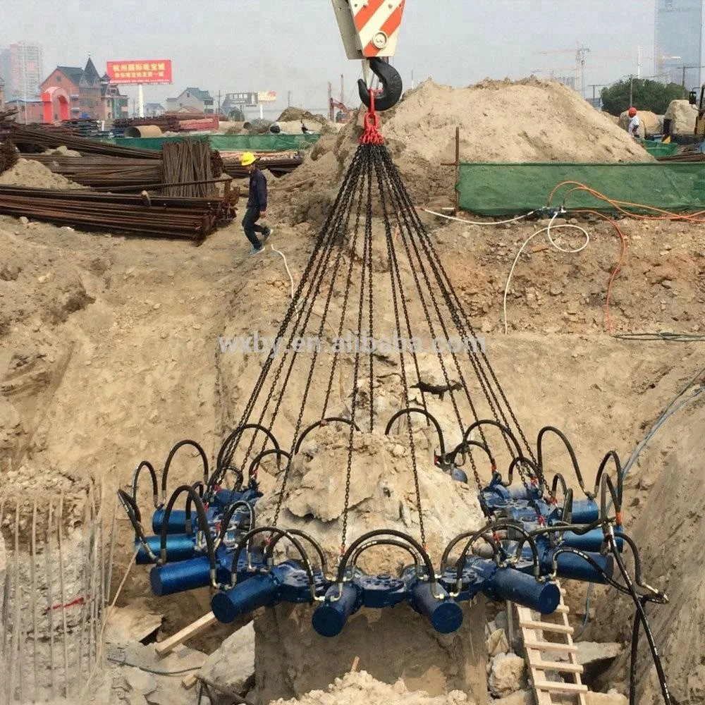 Beiyi Best Selling Quality Construction Machines Hydraulic Breaker Hammer Pile Breaker for 20 to 40 Ton Excavator